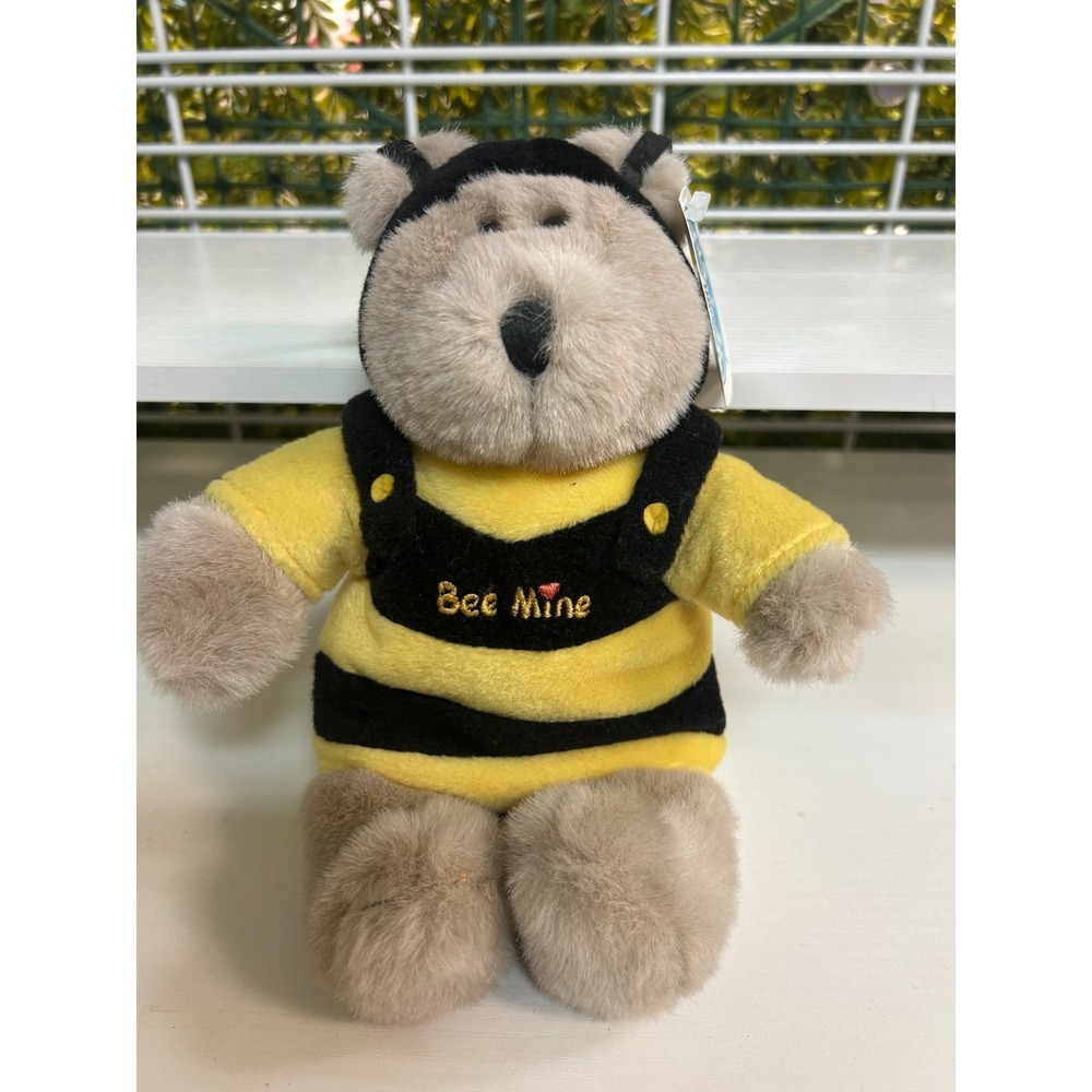 Vintage Starbucks Bearista Valentine Plush Bear As Be Mine Bumble Bee With Tag - Picture 2 of 6